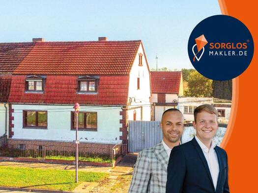 Doppelhaushälfte zum Kauf 70.000 € 8 Zimmer 151,4 m² 1.277 m² Grundstück Groß Rodensleben Wanzleben-Börde 39164