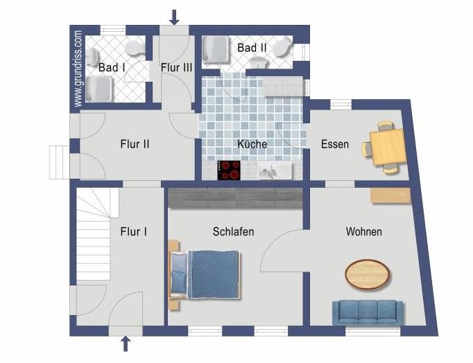 Mehrfamilienhaus zum Kauf 170.000 € 10 Zimmer 224,2 m²<br/>Wohnfläche 748 m²<br/>Grundstück Mosbach Wutha-Farnroda 99848