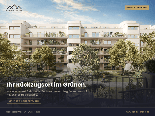 Wohnung zum Kauf - Neubau provisionsfrei 569.400 € 4 Zimmer 105,5 m² EG Reudnitz-Thonberg Leipzig 04317