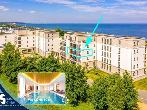 Wohnung zum Kauf 429.000 € 2 Zimmer 58 m² 2. Geschoss Börgerende Börgerende-Rethwisch 18211