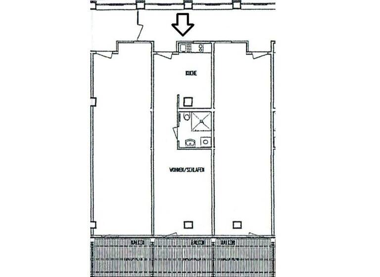 Wohnung zum Kauf provisionsfrei 213.000 € 1,5 Zimmer 45,9 m² 2. Geschoss Eierstr. 48 Süd Stuttgart 70199