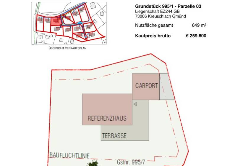 Grundstück zum Kauf 225.000 € 546 m² Grundstück Stubeck Sonnalm 9853