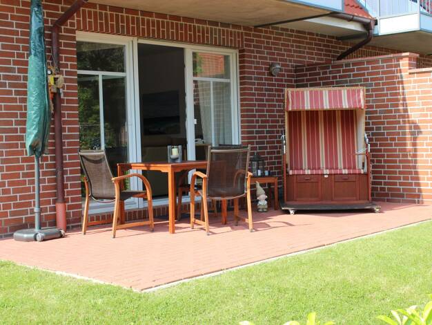 Terrassenwohnung zur Miete 890 € 2 Zimmer 50 m² Geschoss EG/2 frei ab 01.12.2026 Lange Riege 24 A Norden Norden 26506