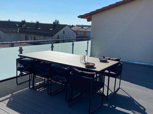Terrassenwohnung zur Miete 1.235 € 2 Zimmer 95 m² Dachgeschoss, Geschoss 1/1 frei ab 01.09.2025 Zirndorf Zirndorf 90513