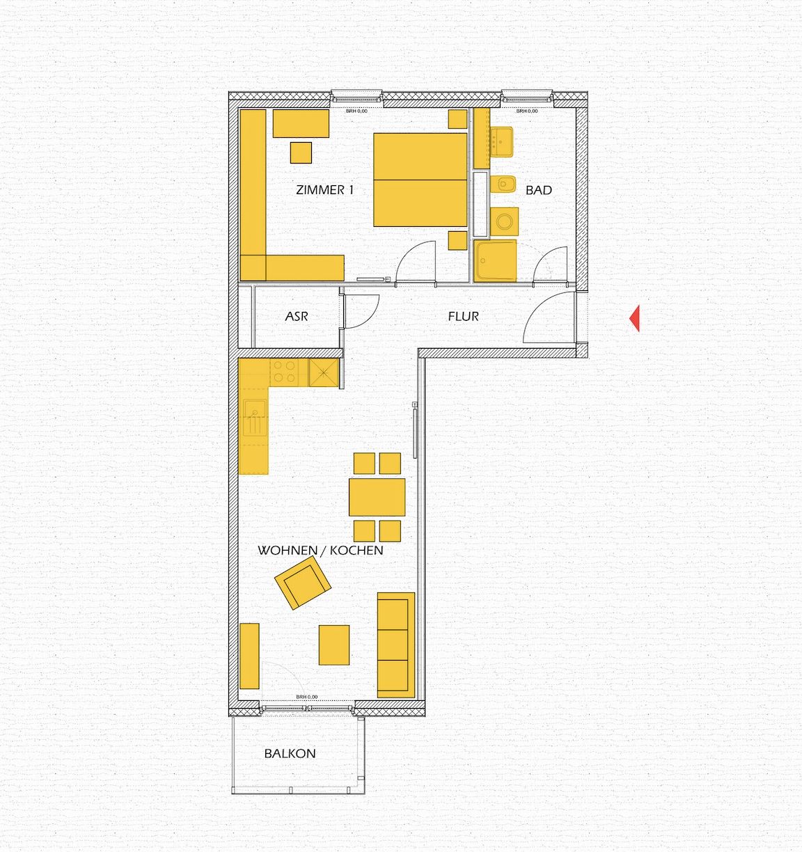 Studio zur Miete 962 € 2 Zimmer 65,8 m²<br/>Wohnfläche 1.<br/>Geschoss 01.02.2025<br/>Verfügbarkeit Am Bayangol-Park 8 Schönefeld Schönefeld 12529