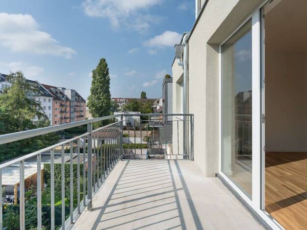 Wohnung zum Kauf - Erstbezug 716.250 € 3,5 Zimmer 107,4 m² 3. Geschoss Britz Berlin 12347