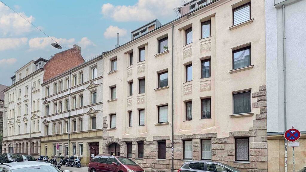 Wohnung zum Kauf 229.000 € 2,5 Zimmer 74,3 m² 1. Geschoss Innenstadt Fürth 90762
