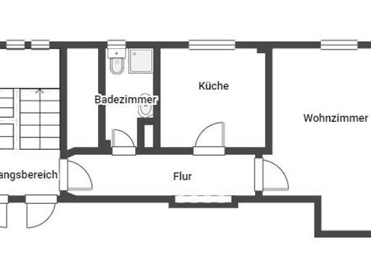 Wohnung zur Miete 520 € 2 Zimmer 49,7 m² 1. Geschoss frei ab 20.10.2026 Saarlandstraße 79 Süd Ludwigshafen am Rhein 67061