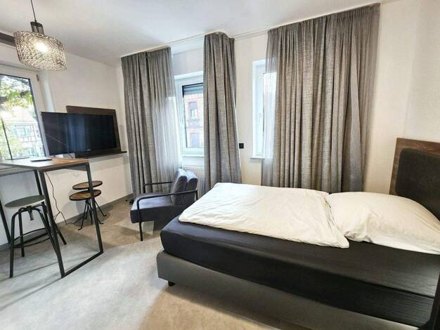 Studio zur Miete auf Zeit 640 € 1 Zimmer 25 m² frei ab 01.08.2026 Alt Schwanheim 00 Schwanheim Frankfurt am Main 60529