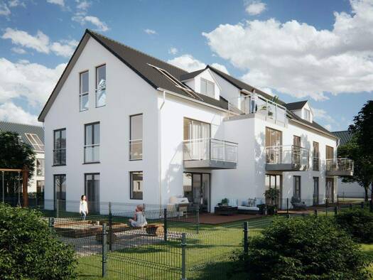 Terrassenwohnung zum Kauf provisionsfrei 679.900 € 3 Zimmer 85,2 m² frei ab 01.03.2026 Schafweidstraße 23 Haunstetten Augsburg 86179