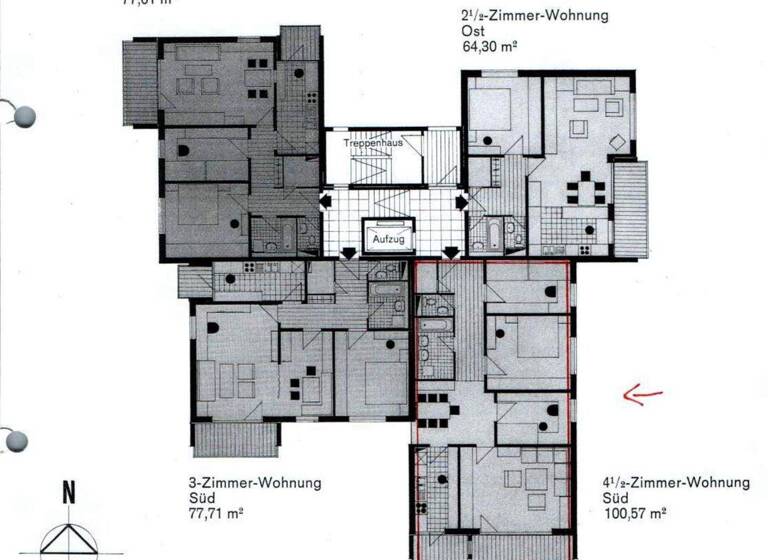 Wohnung zum Kauf 4,5 Zimmer 101 m² 1. Geschoss Mariabrunn Eriskirch 88097