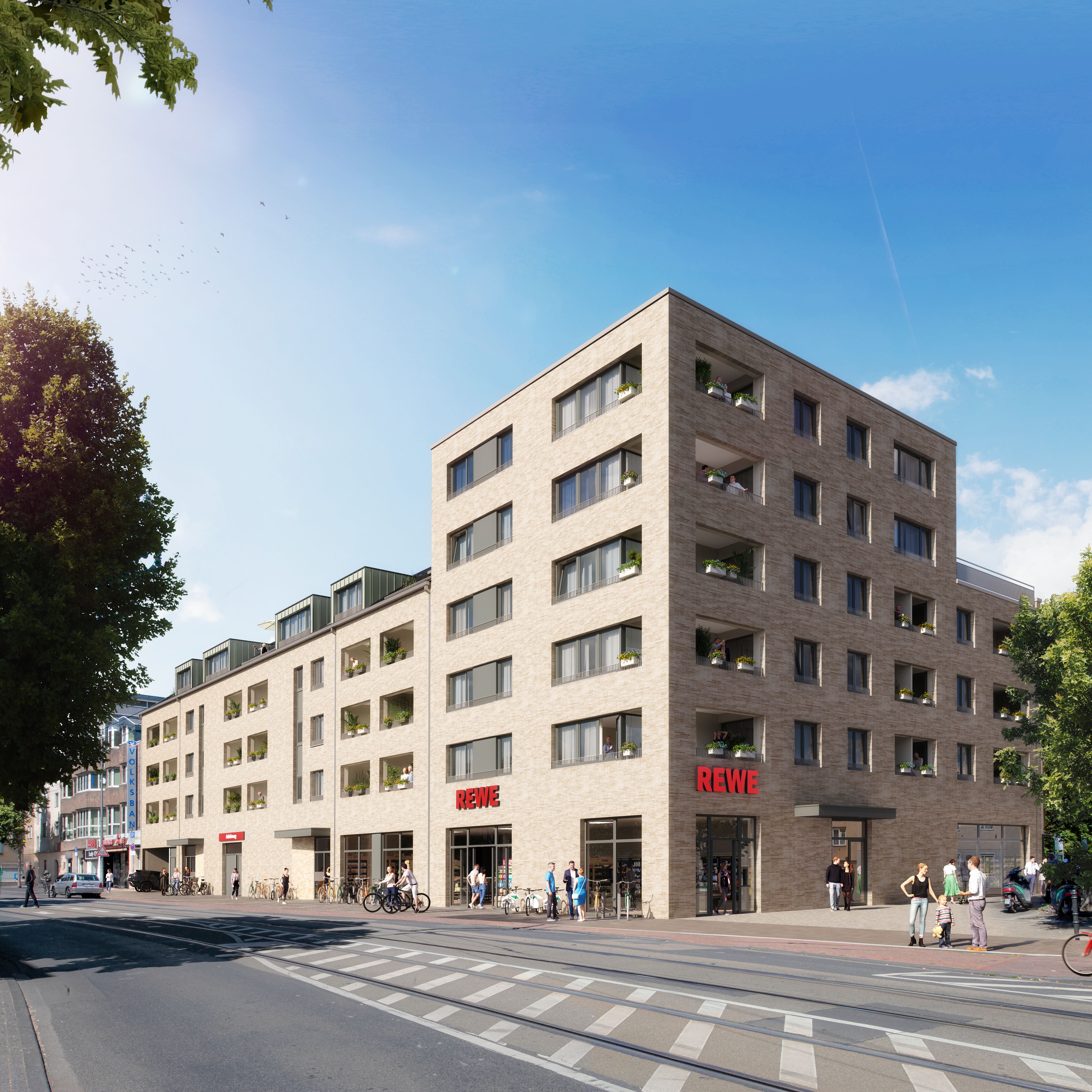 Wohnung zum Kauf provisionsfrei 529.900 € 3 Zimmer 88,6 m²<br/>Wohnfläche 1.<br/>Geschoss Rolshover Str. 590 Poll Köln 51105