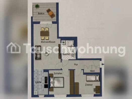 Wohnung zur Miete Tauschwohnung 850 € 3 Zimmer 76 m² Ahrensburg 22926