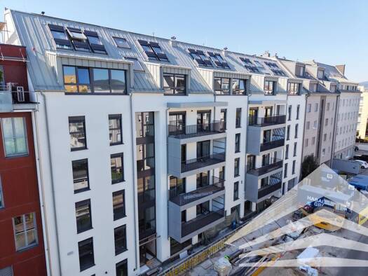 Wohnung zum Kauf - Erstbezug 399.000 € 3 Zimmer 72,9 m² 1. Geschoss frei ab 01.12.2026 Pillweinstraße 44 - 46 Waldegg Linz 4020