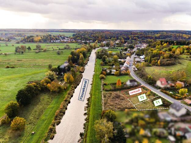 Grundstück zum Kauf provisionsfrei 199.800 € 1.362 m² Grundstück Hebewerkstr. 87 Niederfinow Niederfinow 16248