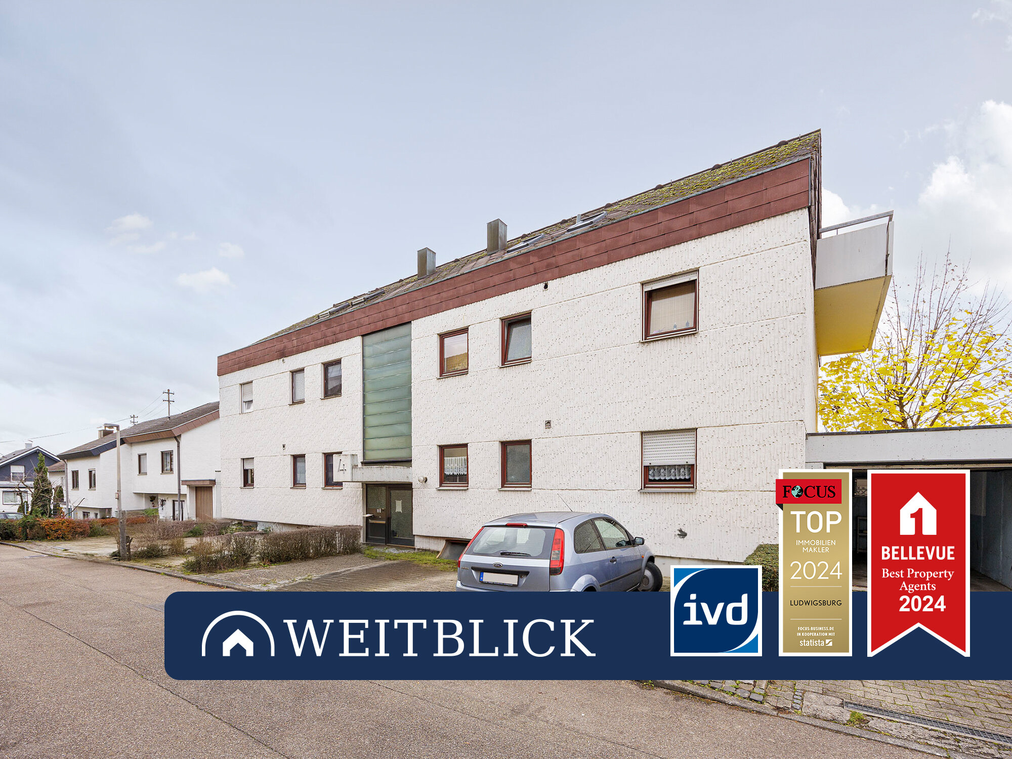 Mehrfamilienhaus zum Kauf 1.149.000 € 18 Zimmer 500 m²<br/>Wohnfläche 486 m²<br/>Grundstück Hochberg 309 Remseck am Neckar 71686