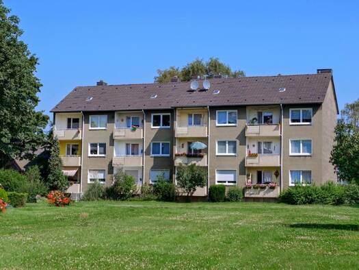 Wohnung zur Miete 529 € 2,5 Zimmer 56 m² EG Grenzstraße 154 Asberg Moers 47441