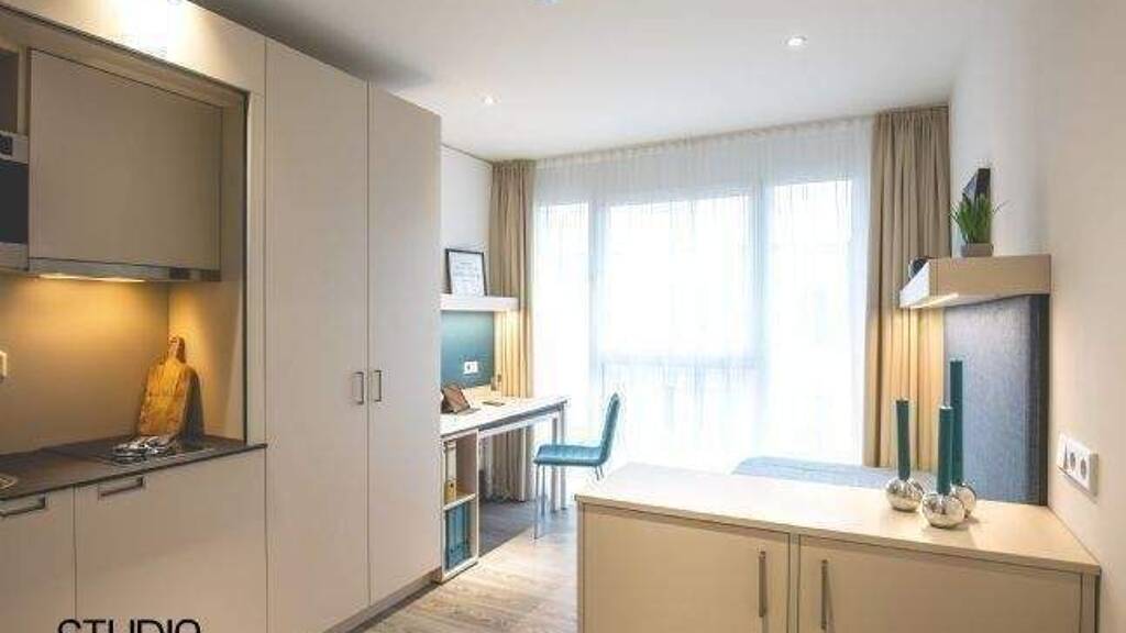 Studio zur Miete 590 € 1 Zimmer 22,2 m² frei ab 01.05.2026 Bechmann-Rahn-Weg 4 Innenstadt Erlangen 91052