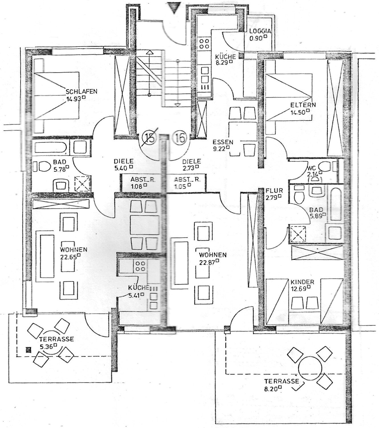 Wohnung zum Kauf 219.000 € 3 Zimmer 91,3 m²<br/>Wohnfläche EG<br/>Geschoss Siegfriedplatz Bielefeld 33615