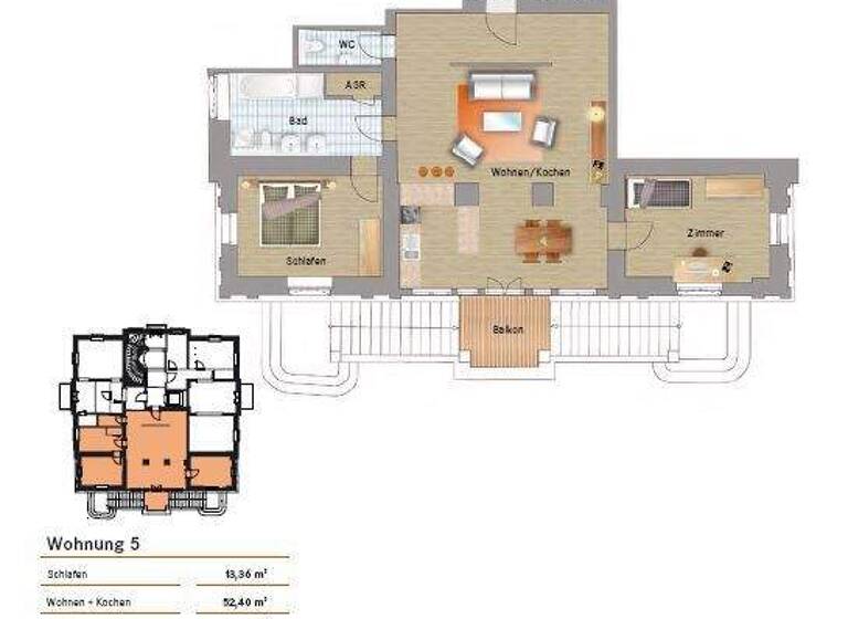 Wohnung zum Kauf 340.000 € 3 Zimmer 95,7 m² 1. Geschoss Altplauen 19c Plauen Dresden 01187