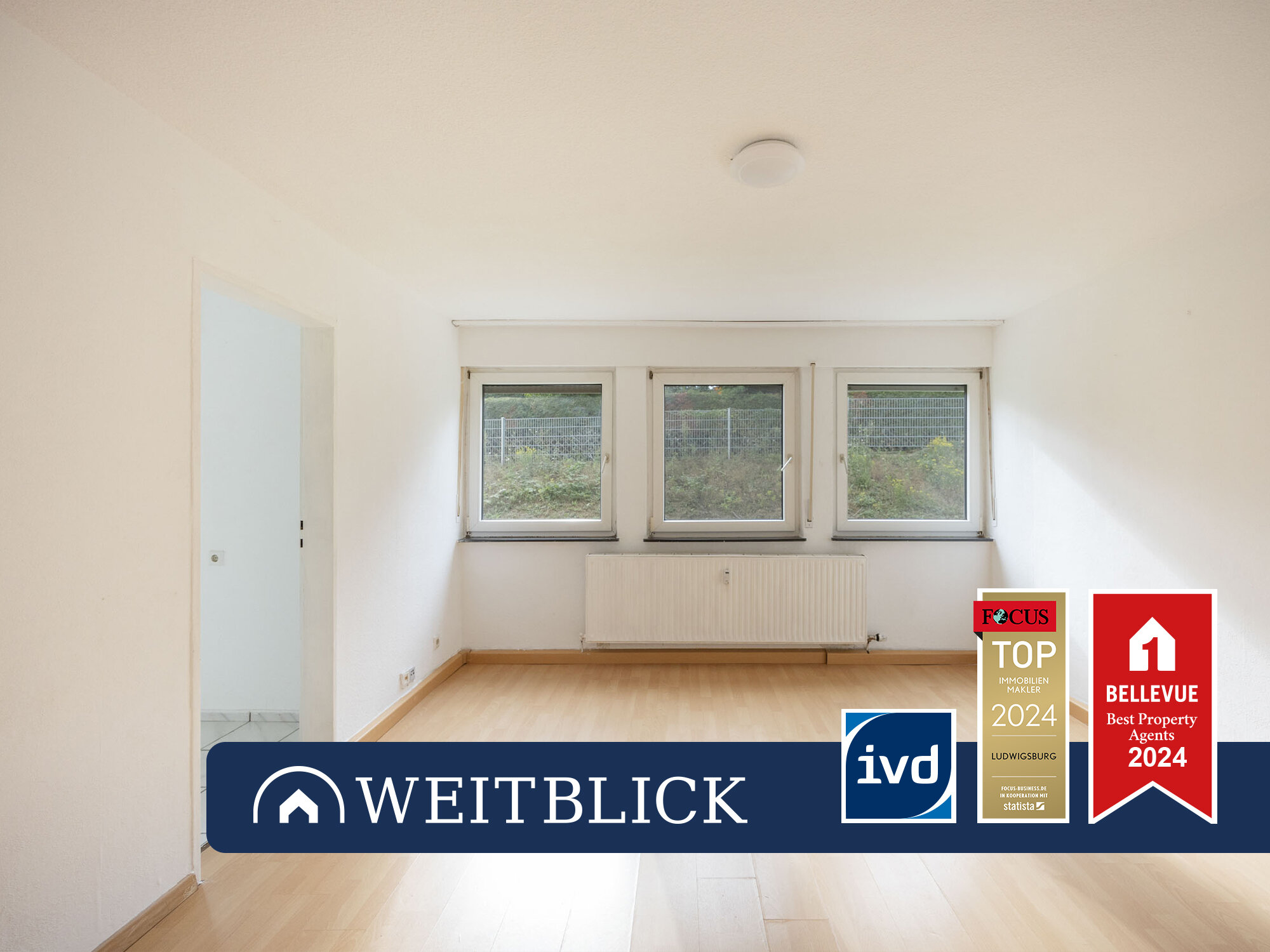 Wohnung zum Kauf 148.000 € 2 Zimmer 43 m²<br/>Wohnfläche EG<br/>Geschoss Hörnle Marbach am Neckar 71672