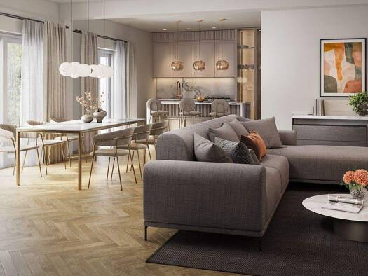 Wohnung zur Miete - Erstbezug 2.708 € 2 Zimmer 112,8 m² 2. Geschoss frei ab sofort Lichterfelde Berlin 12207