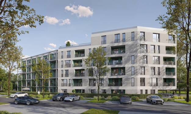 Wohnung zum Kauf - Neubau provisionsfrei 506.920 € 3 Zimmer 87,4 m² Ludwigsfeld Neu-Ulm 89231