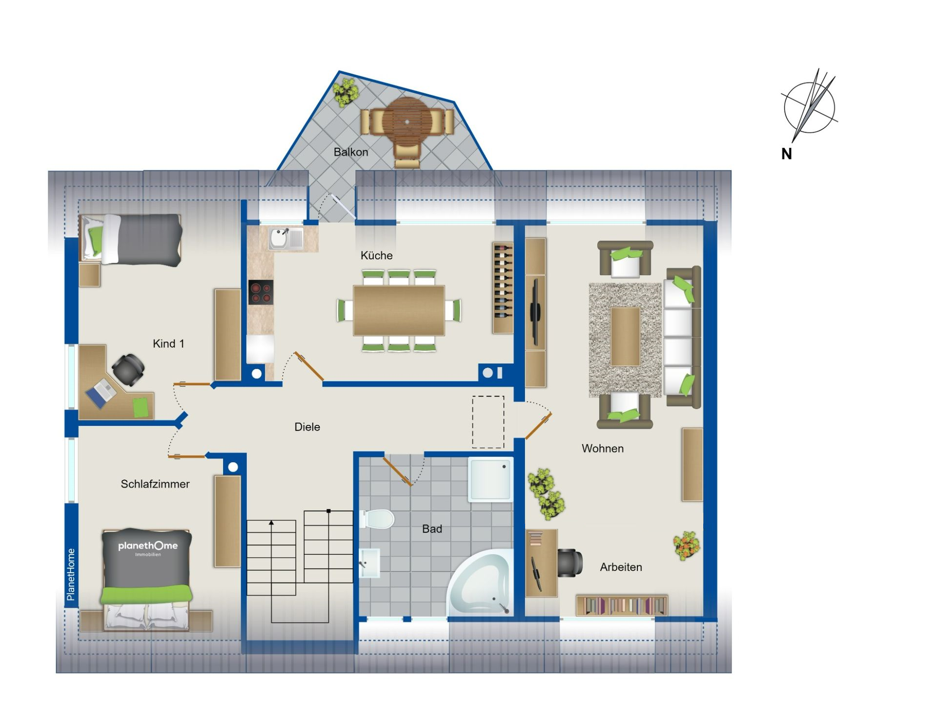 Wohnung zum Kauf 179.000 € 5 Zimmer 125 m²<br/>Wohnfläche Sorsum Hildesheim 31139