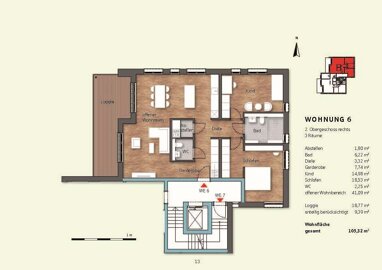 Wohnung zum Kauf provisionsfrei 543.325 € 3 Zimmer 105,5 m² 2. Geschoss Holthausen - West Mülheim 45470