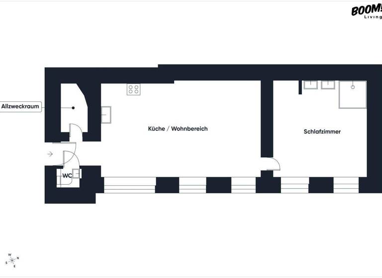Wohnung zum Kauf - Erstbezug 349.000 € 2 Zimmer 54,5 m² Wien 1080