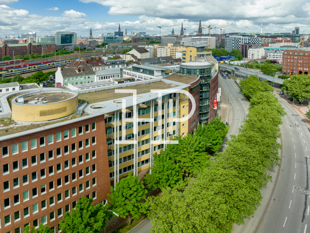 Bürogebäude zur Miete 17,50 € 2.322 m² Bürofläche teilbar ab 200 m² Hammerbrook Hamburg 20097