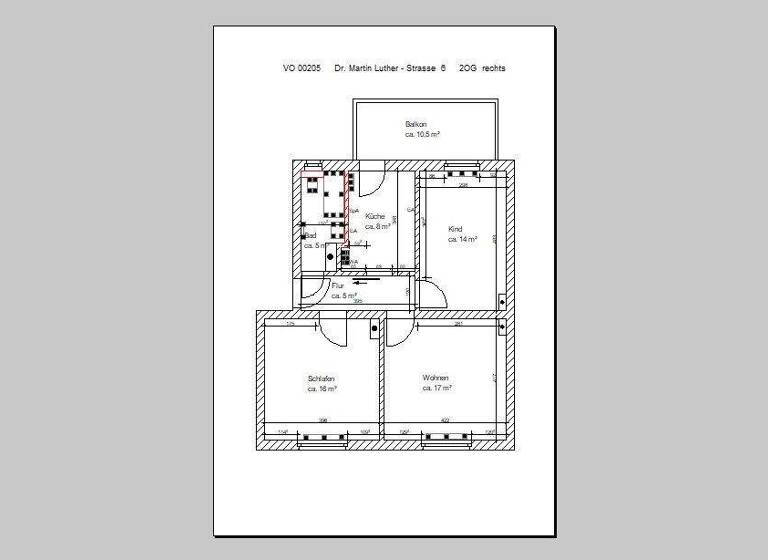 Wohnung zur Miete 530 € 3 Zimmer 70,6 m² Schönebeck Schönebeck (Elbe) 39218