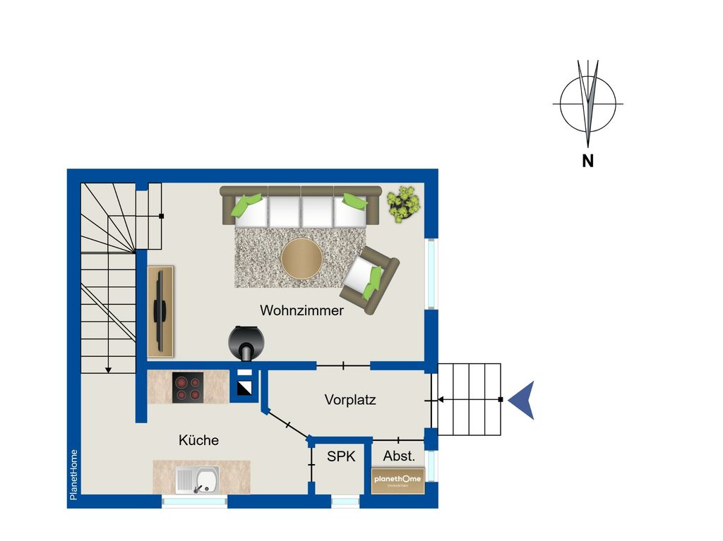 Doppelhaushälfte zum Kauf 190.000 € 3 Zimmer 67 m²<br/>Wohnfläche 203 m²<br/>Grundstück Herbrechtingen Herbrechtingen 89542