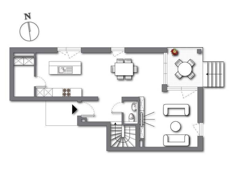 Maisonette zum Kauf - Erstbezug provisionsfrei 374.000 € 4 Zimmer 112,3 m² Hölderlinstr. 19 Aldingen Aldingen , Gem Aldingen 78554