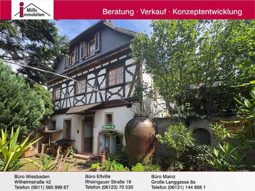 Einfamilienhaus zum Kauf 998.000 € 9 Zimmer 270 m² 2.500 m² Grundstück Winkel Oestrich-Winkel 65375