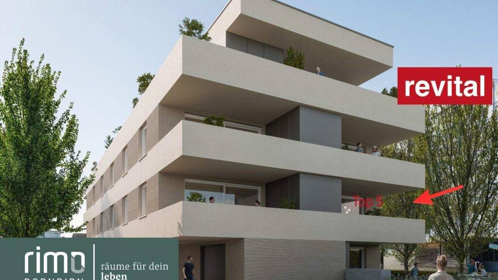 Terrassenwohnung zum Kauf - Erstbezug 519.500 € 3 Zimmer 69 m² 1. Geschoss Lustenau 6890