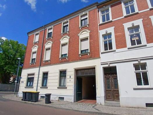 Wohnung zur Miete 525 € 3 Zimmer 84 m² 3 Geschosse frei ab sofort Poetschstraße 35 Roßlau Dessau-Roßlau 06862