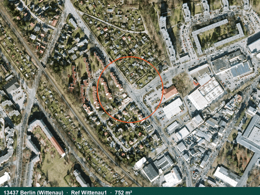 Grundstück zum Kauf 400.000 € 752 m² Grundstück Wittenau Reinickendorf 13437