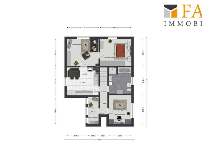 Haus zum Kauf 169.900 € 5 Zimmer 117 m² 1.385 m² Grundstück Grambow 19071