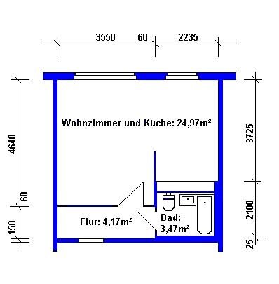 Wohnung zur Miete 233 € 1 Zimmer 32,6 m²<br/>Wohnfläche 5.<br/>Geschoss Saturnstraße 63 Grünau - Nord Leipzig 04205