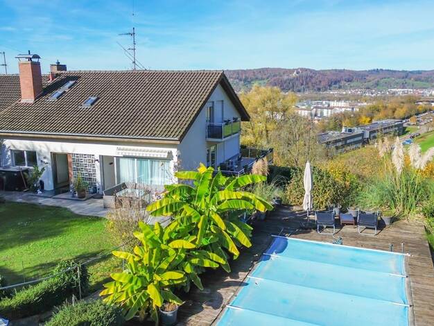 Doppelhaushälfte zum Kauf 1.290.000 € 8 Zimmer 205 m² 1.208 m² Grundstück Lörrach 79539
