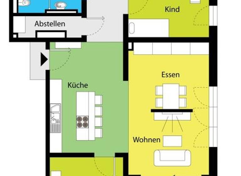 Wohnung zur Miete - Erstbezug 1.330 € 4 Zimmer 133 m² Döbeln 04720
