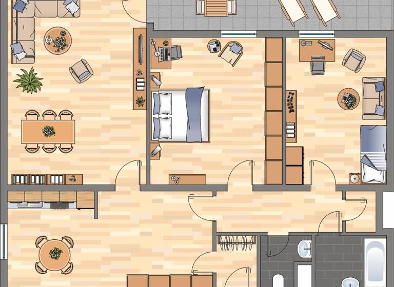 Wohnung zur Miete 559 € 3,5 Zimmer 77,6 m² 5. Geschoss frei ab 17.04.2026 Geschwister-Scholl-Straße 1 Boele Hagen 58099