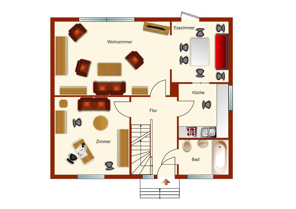 Einfamilienhaus zum Kauf 339.000 € 6 Zimmer 113 m²<br/>Wohnfläche 834 m²<br/>Grundstück Moordeich Stuhr 28816