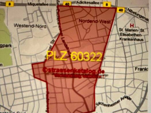 Grundstück zum Kauf 956 m² Grundstück Nordend-West Frankfurt am Main 60322