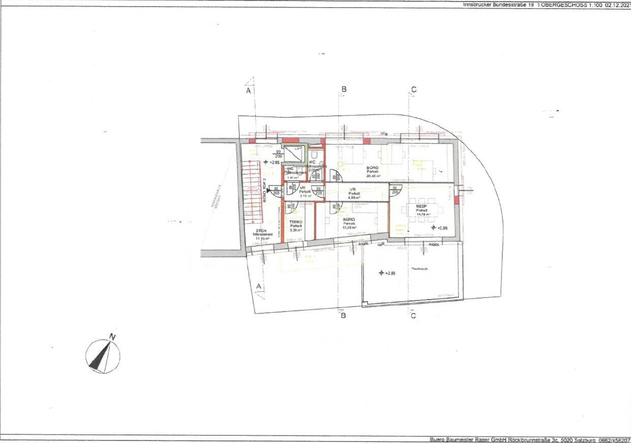 Immobilie zum Kauf als Kapitalanlage geeignet 1.700.000 € 233 m²<br/>Fläche 195 m²<br/>Grundstück Salzburg Salzburg 5020