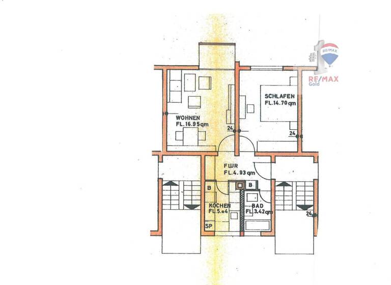 Wohnung zum Kauf als Kapitalanlage geeignet 139.000 € 2 Zimmer 47 m² Crailsheim 74564