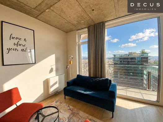 Wohnung zur Miete 979 € 1 Zimmer 20. Geschoss Landstraße 1030