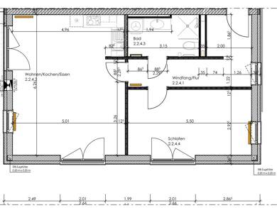 Wohnung zur Miete 2 Zimmer 68 m² frei ab sofort Hebertsfelden Hebertsfelden 84332