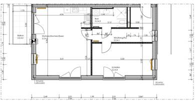 Wohnung zur Miete 2 Zimmer 68 m² frei ab sofort Hebertsfelden Hebertsfelden 84332